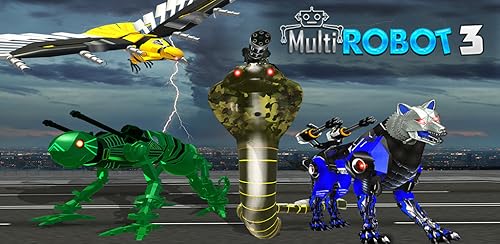 multi robô transformar lobo, cobra, falcão e lagarto, robôs na guerra final como real forte roubar c