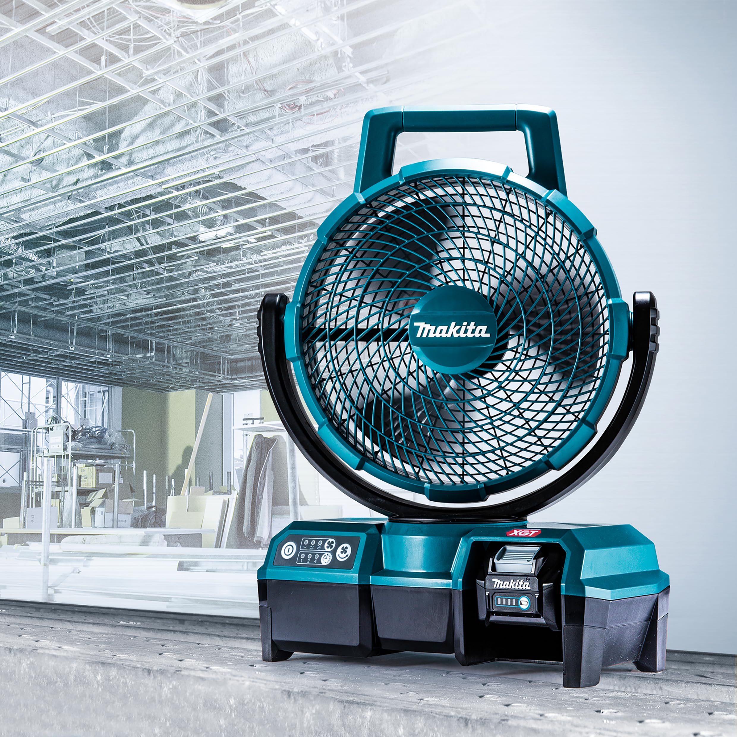 Ventilateur 40 V max Li-Ion XGT MAKITA - Sans batterie - CF001GZ