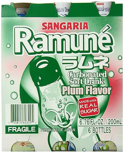 Miniatura 18 de Sangaria Ramune Marble - Soft Drink sabor fresa