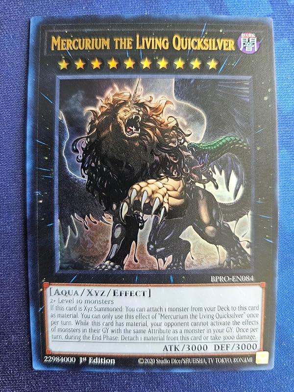 Mercurium The Living Quicksilver - BPRO-EN084 - Ultra Rare - 1st Edition