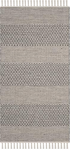 Vista 6 de Safavieh., Algodón, Marfil/Gris Acero