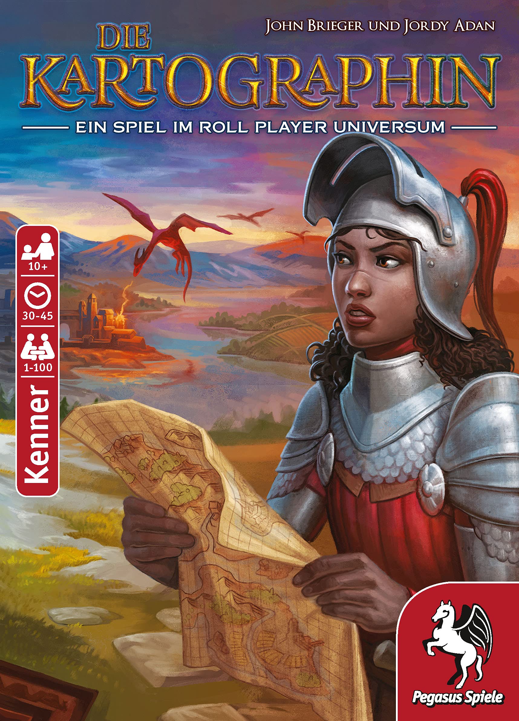 Pegasus Spiele 51311G - The Cartographer, Multicoloured - Image 4