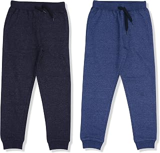 YUV Boy's Regular Fit Track Pant - Pack of 2 Price In India