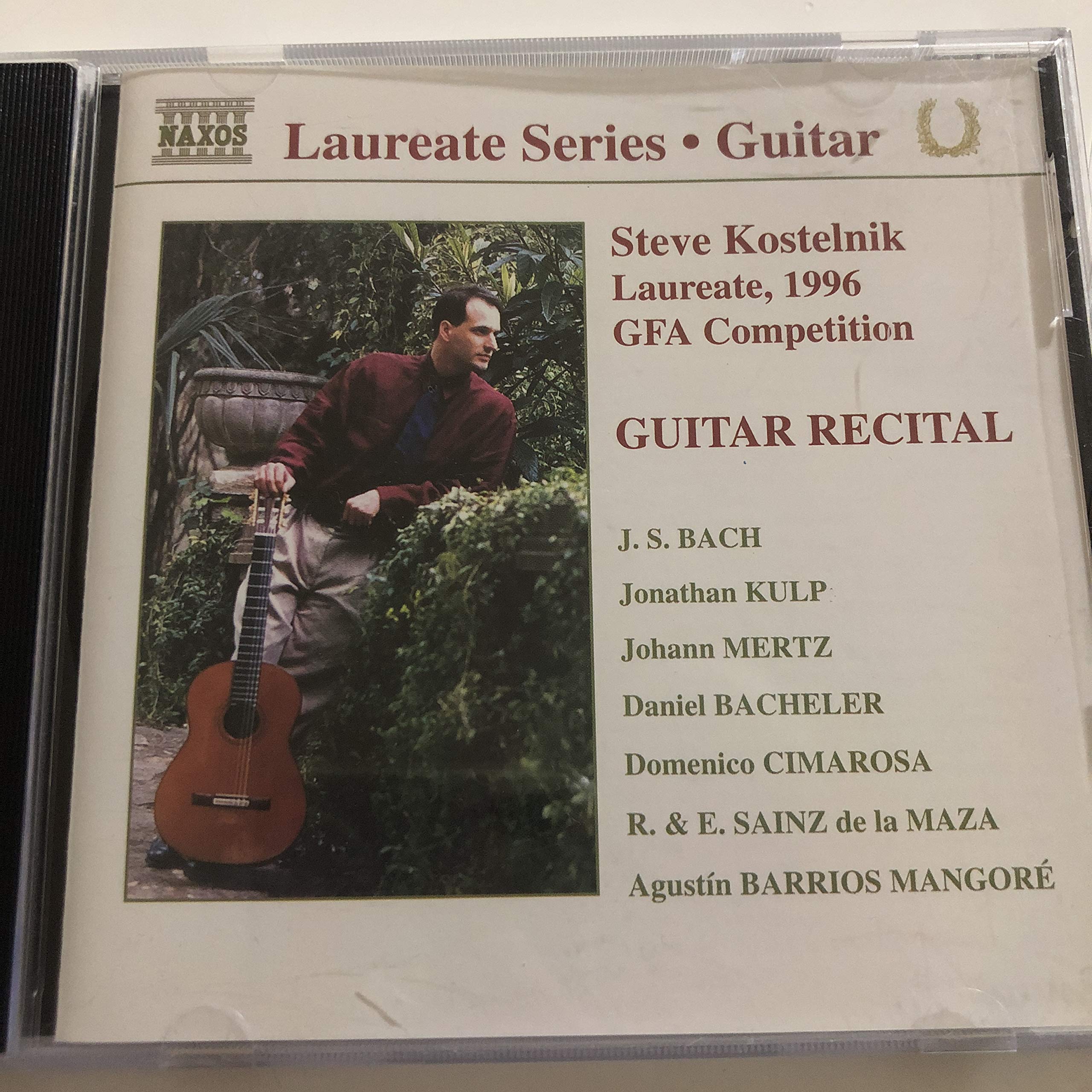Steve Kostelnik, Laureate, 1996 GFA Competition: Guitar Recital [Audio CD] STEVE,KOSTELNIK