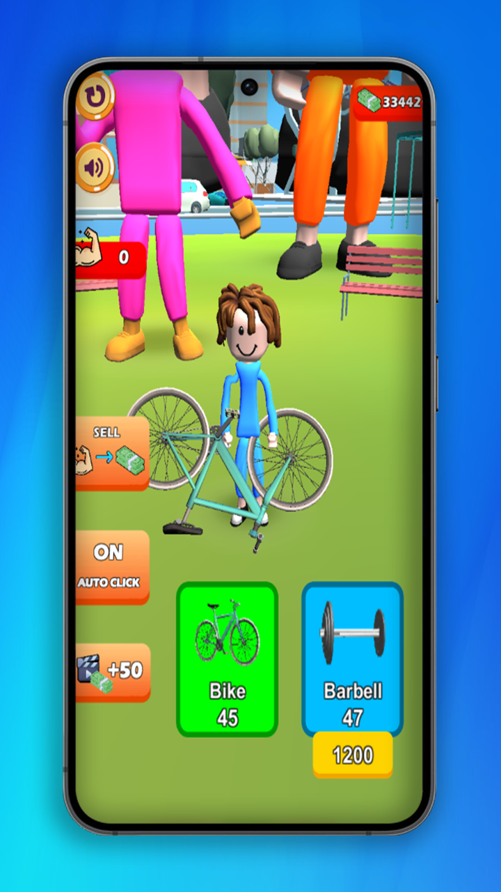 Lifting Hero 3D – Funny Clicker & Idle Strength Game for Fire Tablets ...