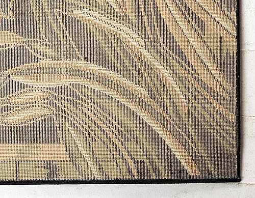 Miniatura 9 de Unique Loom Barnyard Collection - Alfombra de área inspirada en el país francés con diseño de gallo (3 pies 3 x 5 pies 3 pulgadas, rectangular,