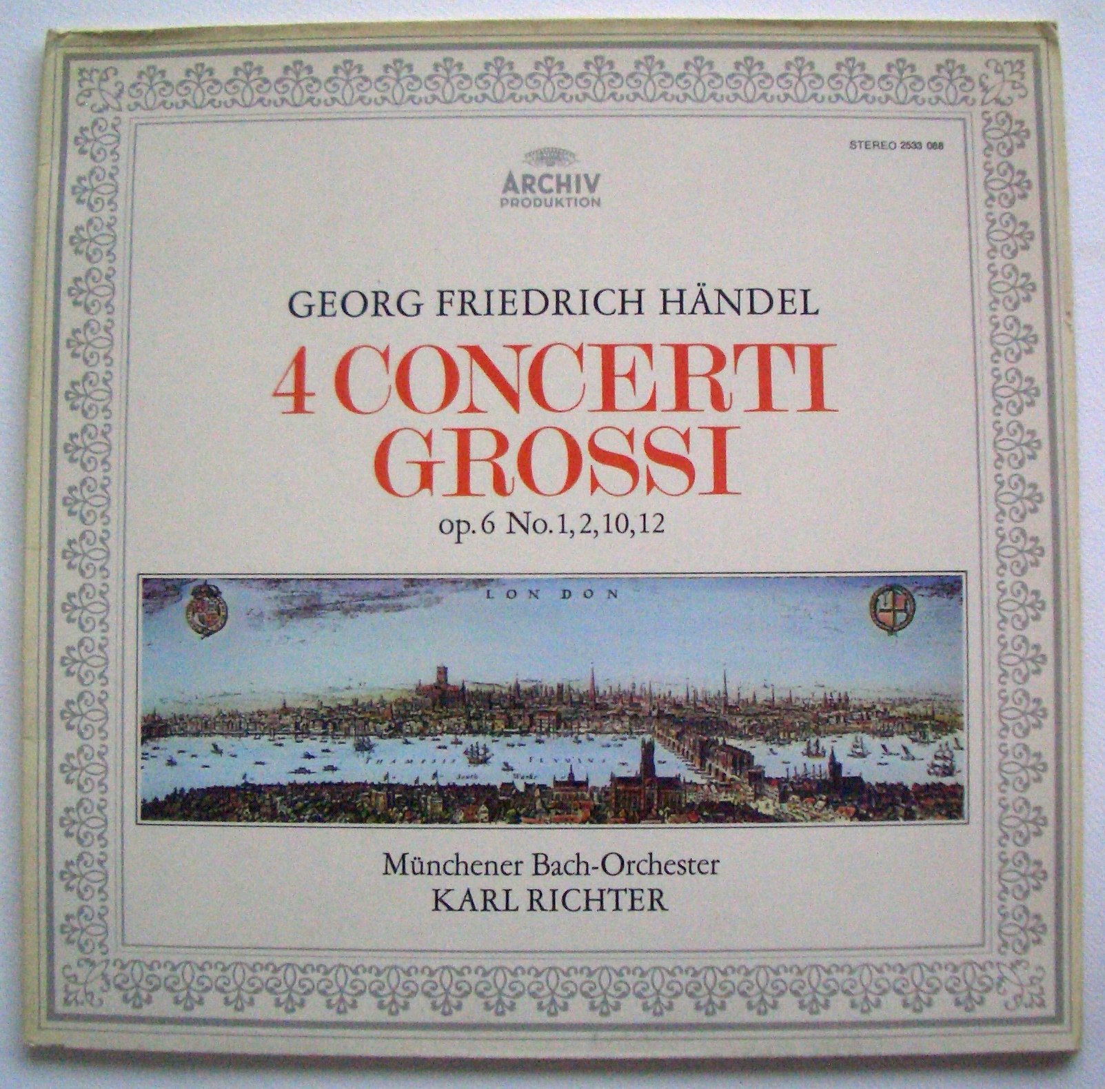 Karl Richter Handel Organ Concerts 3枚組 Händel-Richter-Organ Concerto-Op.7, No.3 (HD) - YouTube