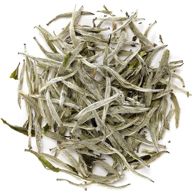 Silver Needle White Tea - 100 Procent Pure Buds - Baihao Yinzhen Chinese Silver Tip Bai Hao Yin Zhen 100g