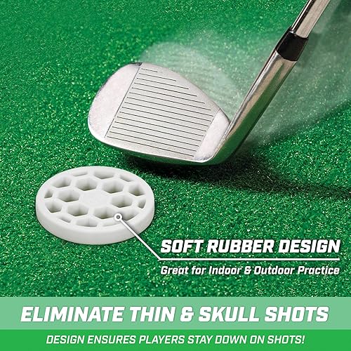 Miniatura 2 de GoSports Golf Pure Strike - Discos de entrenamiento de golf, paquete de 24 unidades, elimina los tiros finos