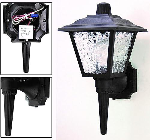 Miniatura 4 de Solus PC-08-KIT - Interruptor automático de fotocélula del atardecer al amanecer de 120 V para incandescente, fluorescente y LED, incluye capó