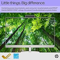 Vista 4 de HP Computadora de escritorio todo en uno con pantalla táctil de 27 pulgadas, Intel 12-Core Ultra 7 155U, 32 GB DDR5 RAM, 1 TB SSD, KB y mouse