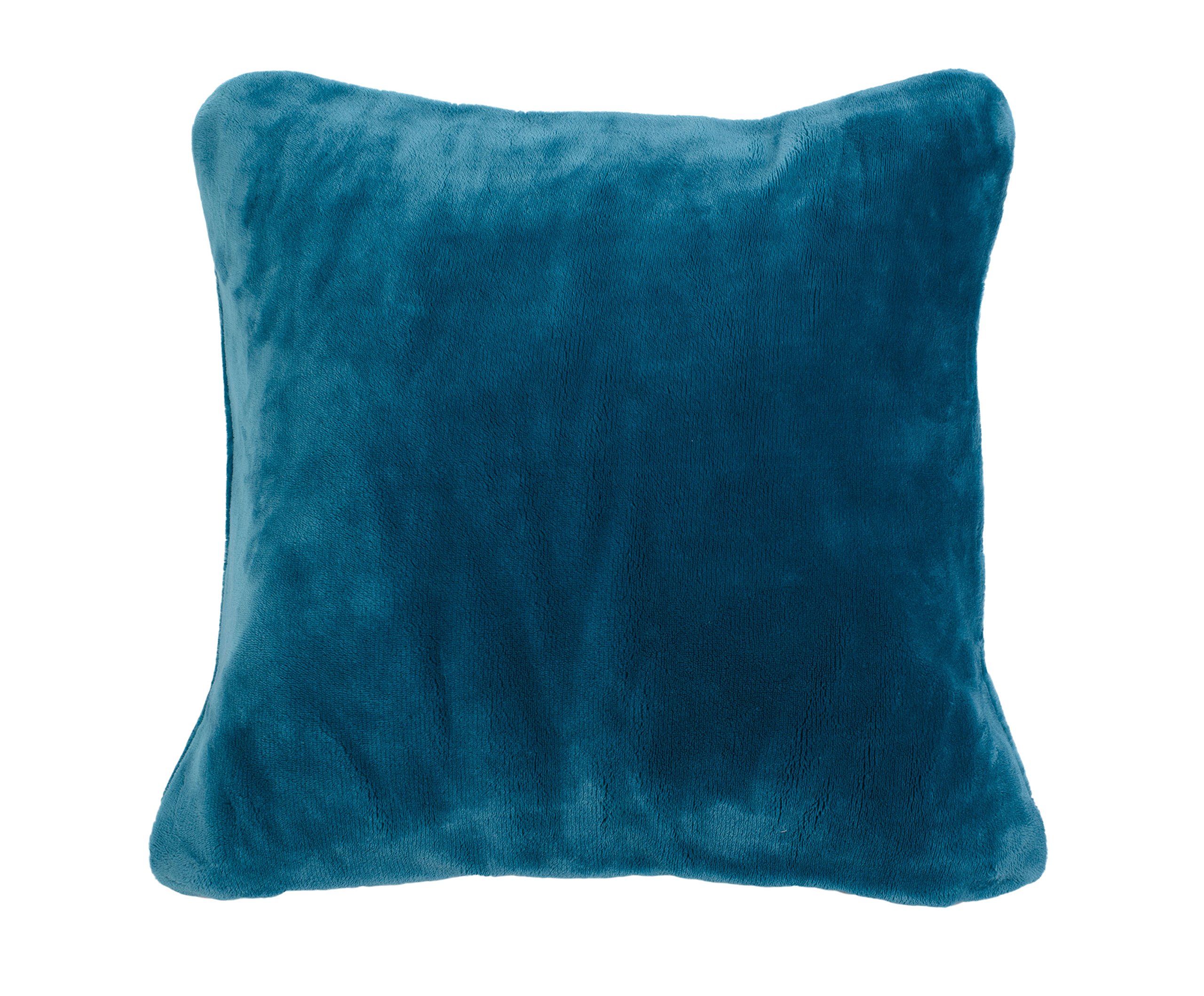 Gözze - Premium Cashmere Feel Cushion Covers, Set of 2, 500 g/m², 50 x 50 cm - Petrol