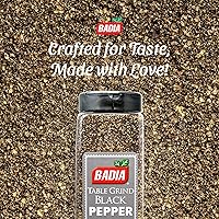 Vista 6 de Molinillo de pimienta de mesa Badia, 16 onzas.