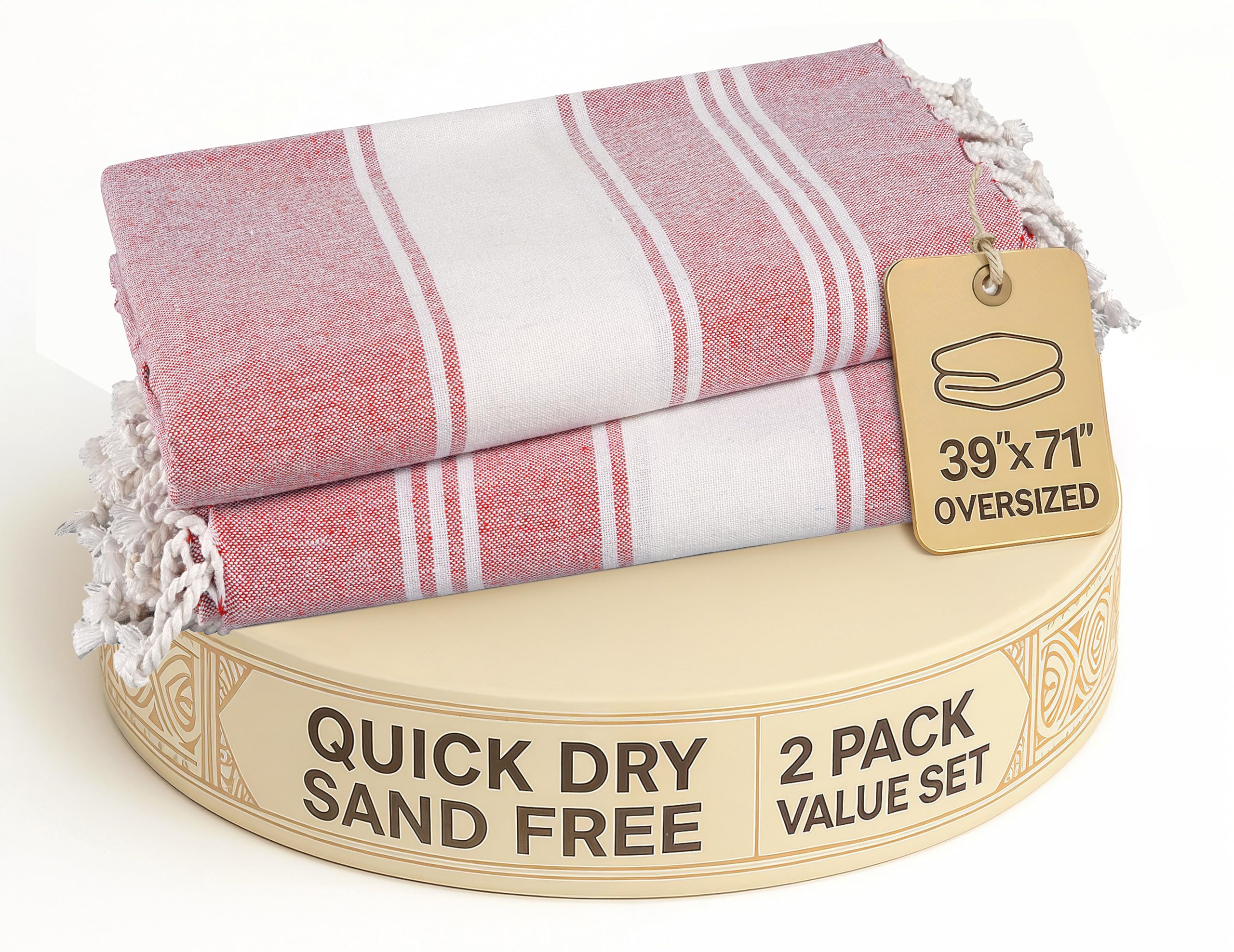 Lane Linen Lot De 4 Serviettes De Plage Surdimensionnées Pour Adultes, En 100 % Coton Pré-lavé, Serviettes De Voyage Légères Au Toucher Doux, à Séchage Rapide, 99,1 X 180,3 Cm – Bleu Ciel