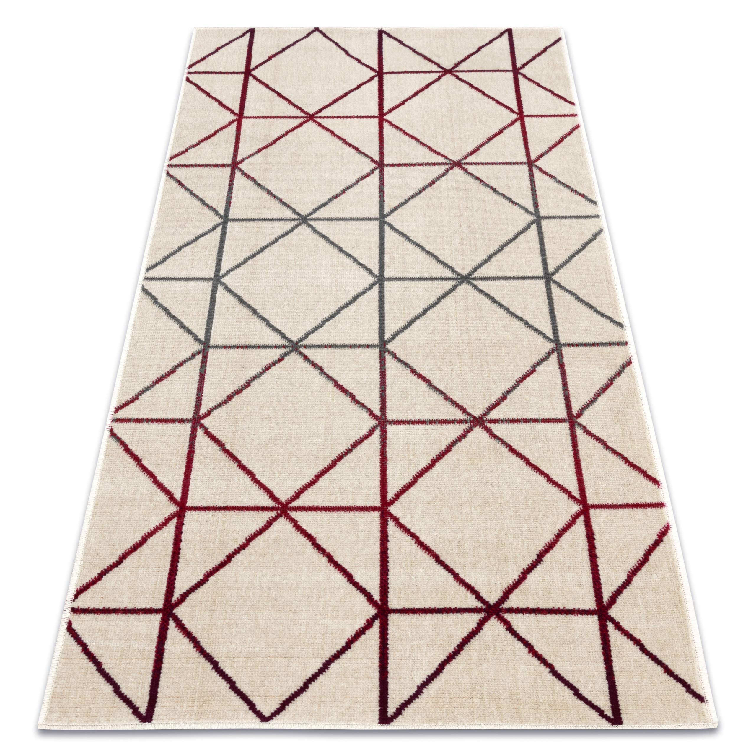 Tapis GINA géométrique pour créer un salon moderne et cosy