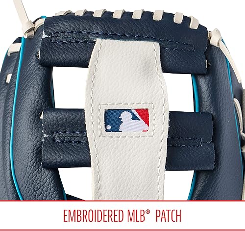 Vista 141 de Franklin Sports MLB Youth Teeball Glove and Ball Set - Kids Baseball and Teeball - Perfect First Kids Glove - 9.5" Naranja/Negro