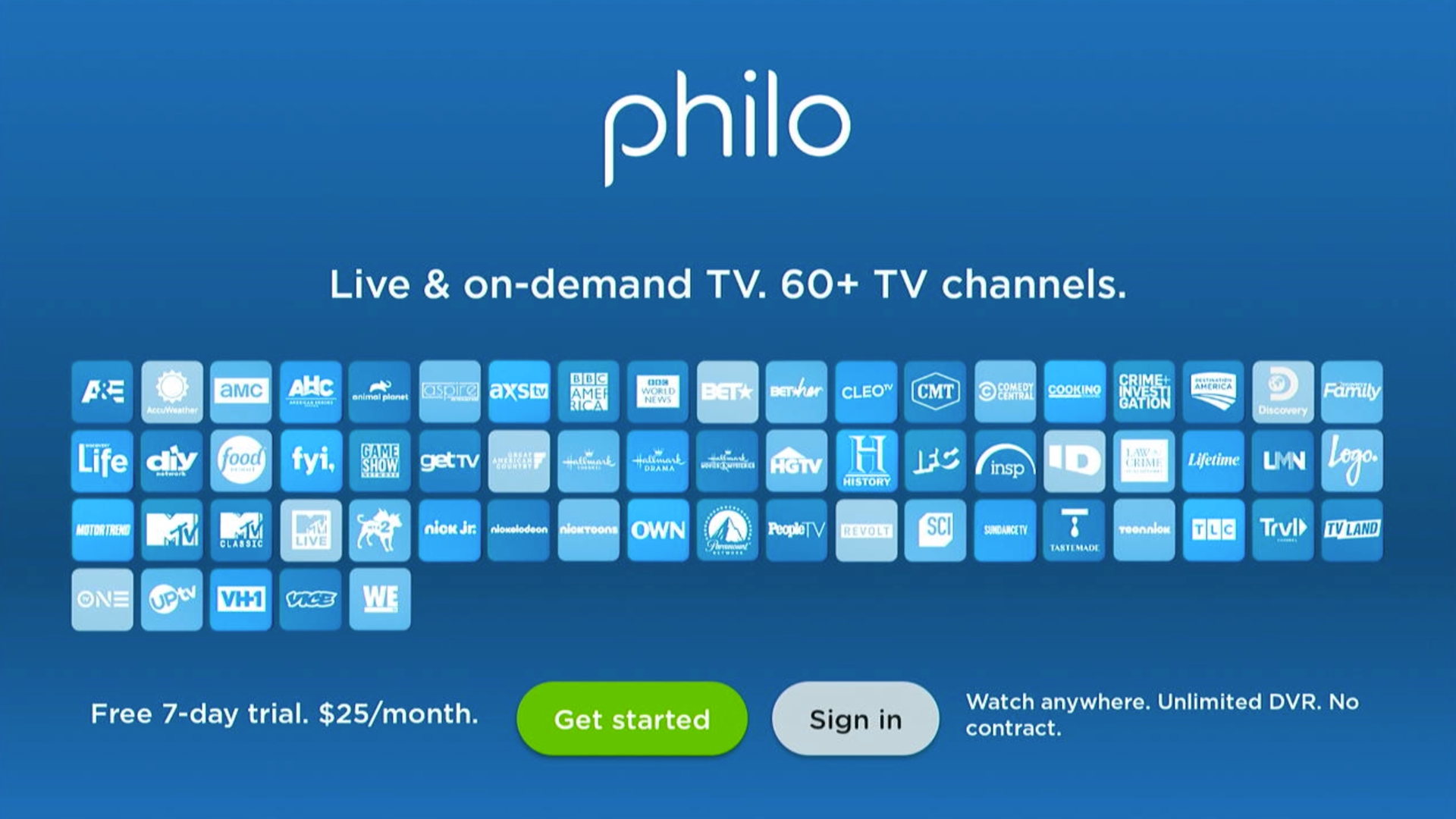 Philo Live & OnDemand for Android