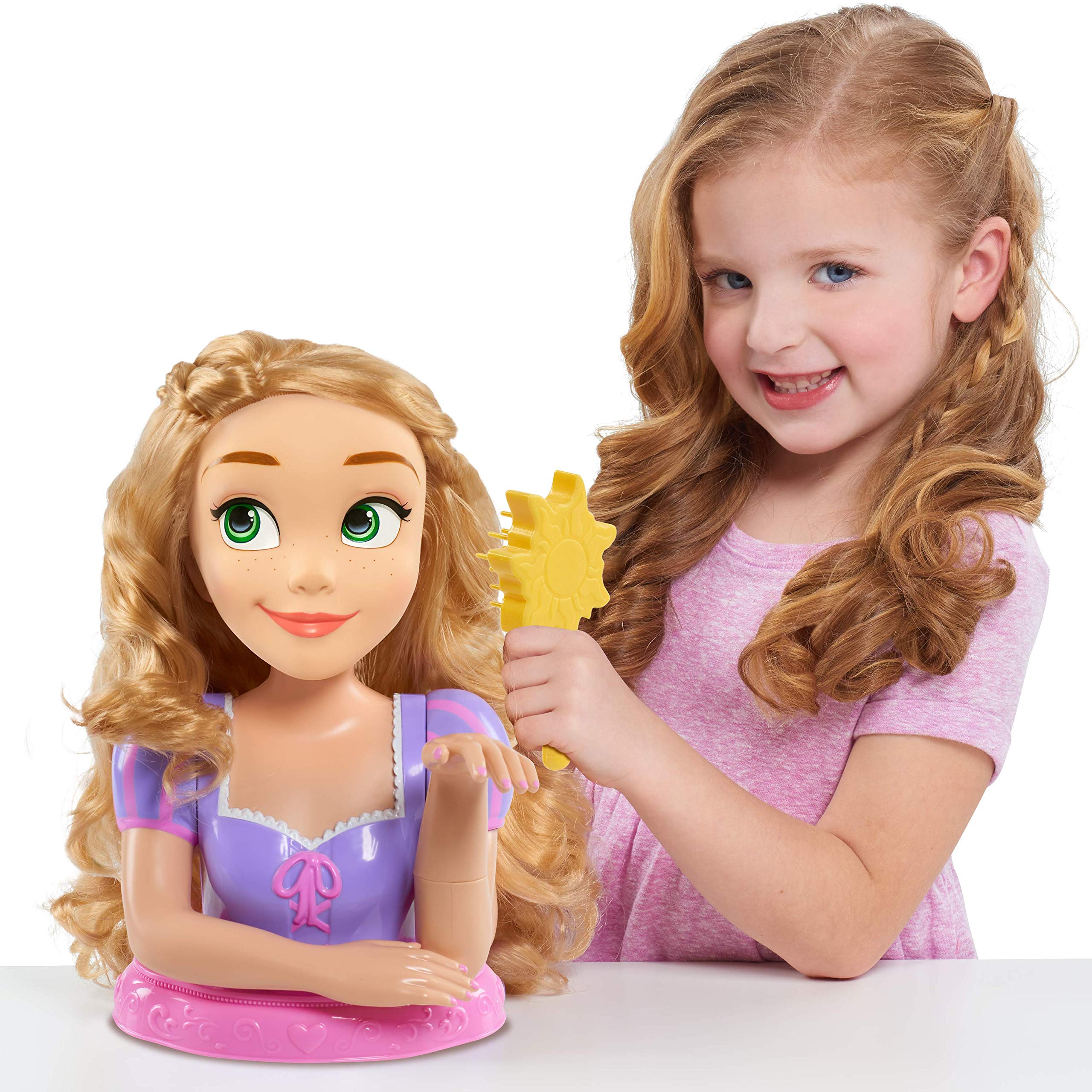 Famosa DND03 Disney księżniczka Roszpunka, popiersi, deluxe, wielokolorowa (DND03000)