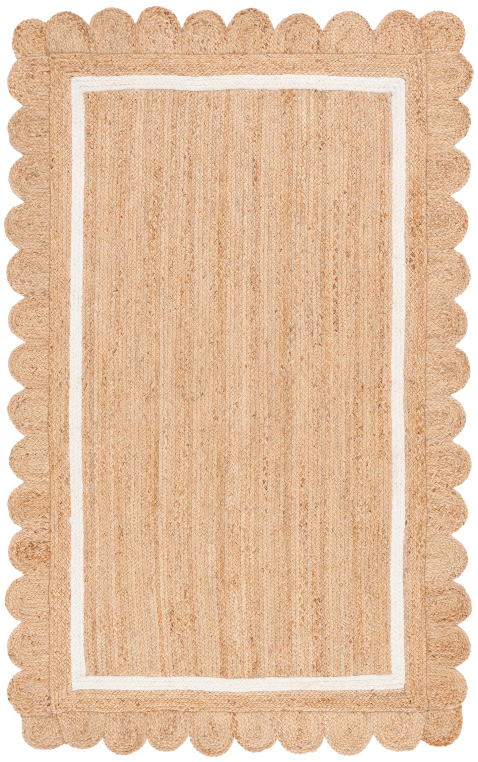 Tapis en fibres naturelles Safavieh jonc de mer beige 61x91 cm