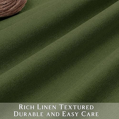 Miniatura 151 de ChrisDowa Cortinas 100% opacas de abedul liso de 96 pulgadas de largo, 2 paneles para dormitorio, sala de estar, oscurecimiento de la habitación de