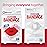 BioSwiss Bandages, Lips Shaped Self Adhesive Bandage Set, Latex Free, Sterile Wound Care, 24 Count