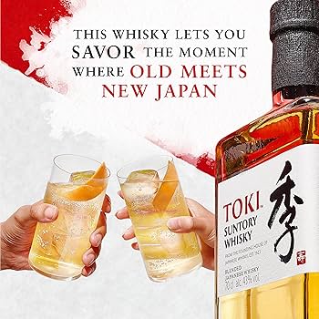 Amazon.co.jp: サントリーウイスキー 季 TOKI 43% 700ml ブレンデッド