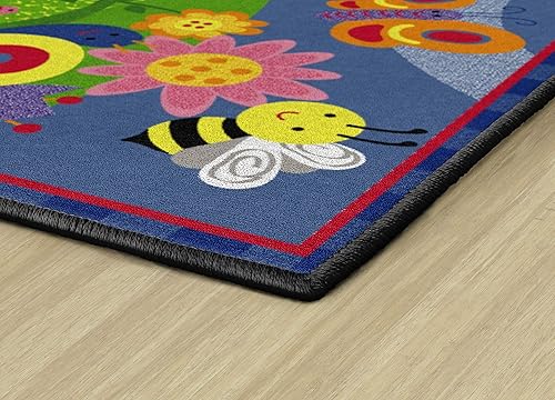 Miniatura 91 de Flagship Carpets Alfombra antideslizante para niños y bebés, para aprendizaje en casa o aula, sala de juegos o dormitorio de niños, 5 x 8 pies