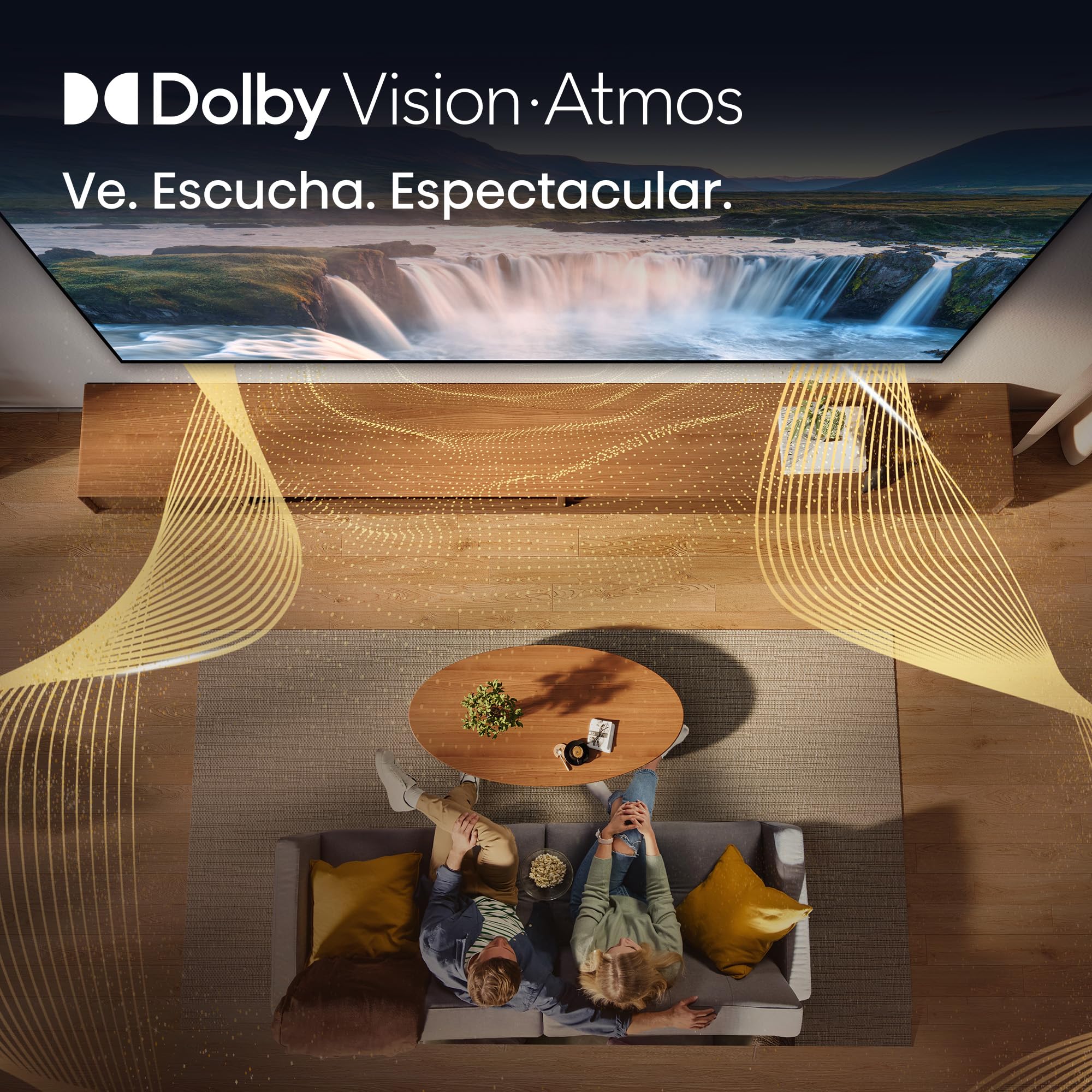 Hisense 50E7S - Hi-QLED Smart TV 50 Pulgadas, Hi-QLED Color, Dolby Vision.Atmos, Escalador IA 4K, Smooth Motion IA, Modo Juego Plus, Dolby Vision IQ, HDR10+Adaptive