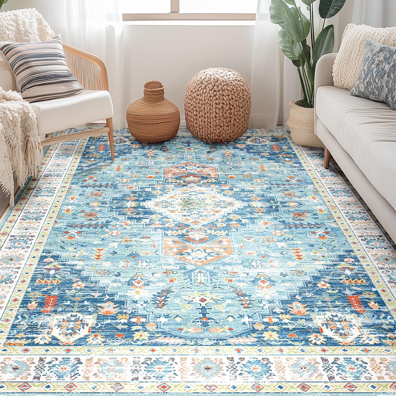 Amazon.com: BESTSWEETIE 5x7 Area Rug for Living Room