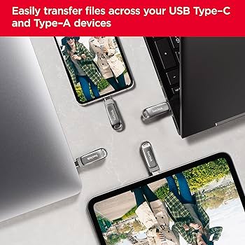Amazon.com: SanDisk 1TB Ultra Dual Drive Luxe USB Type-C