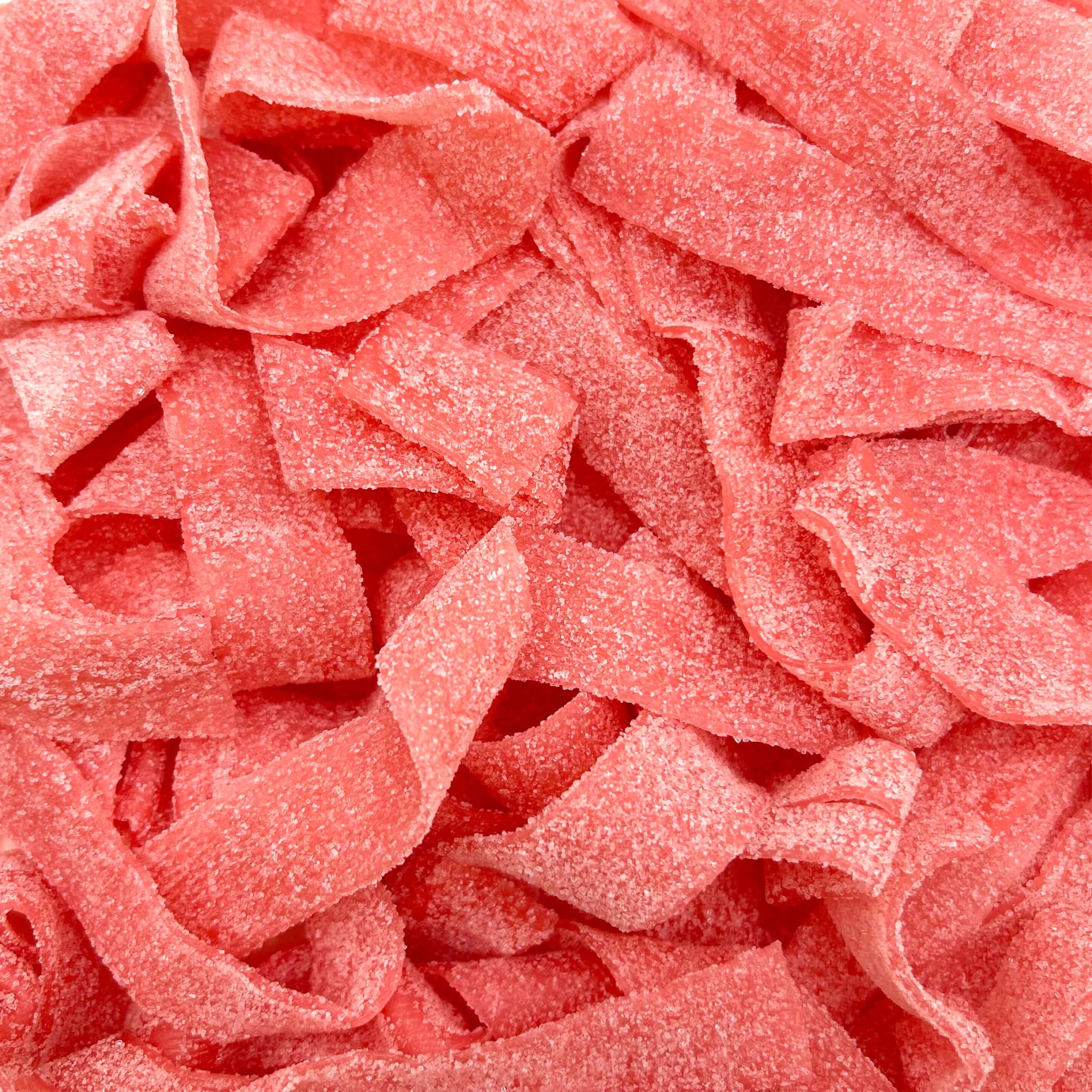 SOURZAPSour Belts | 8-Ounce Pack | Sour Gummy Candy with Pink Lemonade Flavor | Fruity Candy Belts | No Artificial Colors or Flavors | Dye Free Candy