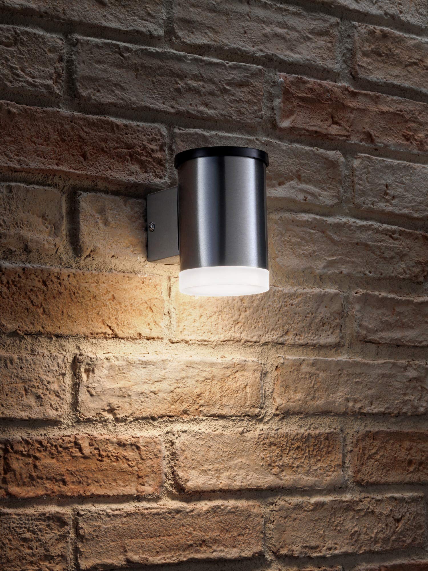 Luci Da Parete Solari Per Esterni BesLowe - 4 Pannelli, Batteria 4000mAh, 3000K/5000K Regolabili, Senza Fili, Per Portico E Giardino