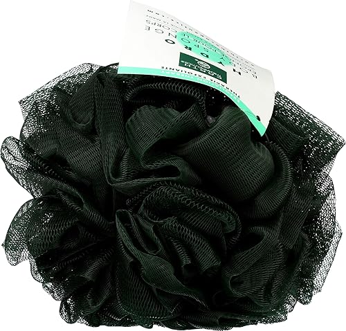 Lavender Body Sponge with Hand Strap for Exfoliation(Green)