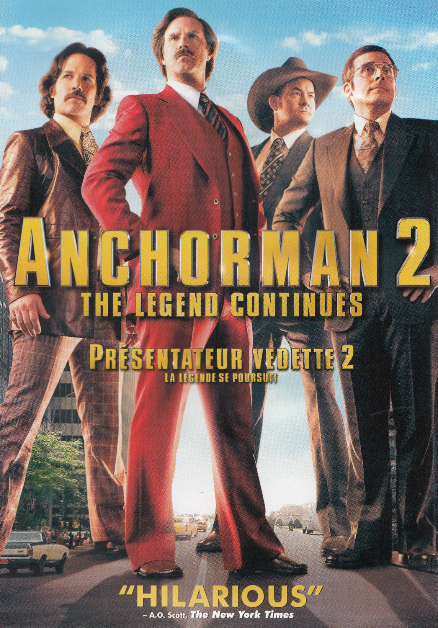 Anchorman 2: The Legend Continues película comedia formato físico colección cine