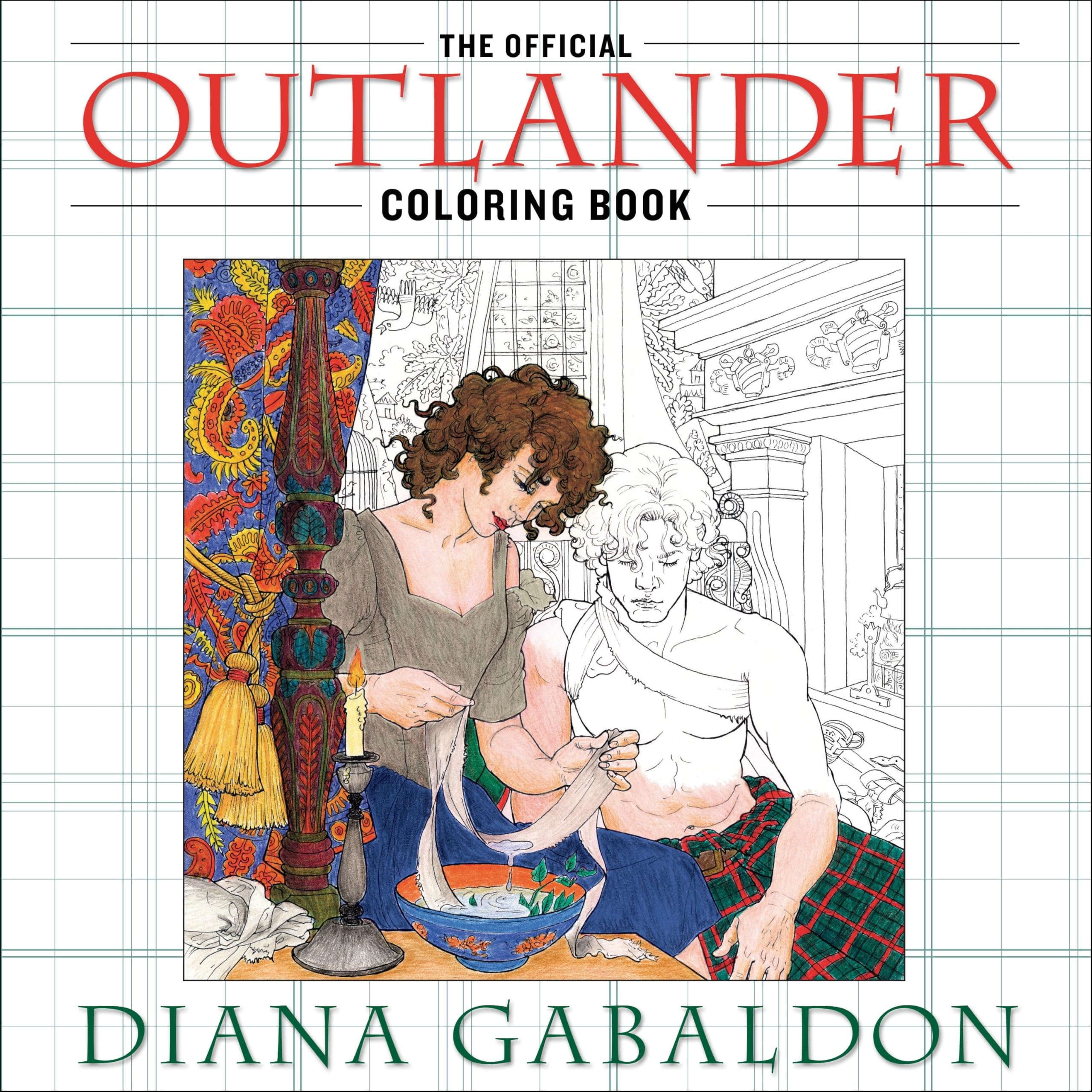 The Official Outlander Coloring Book An Adult Coloring Book by Diana Gabaldon