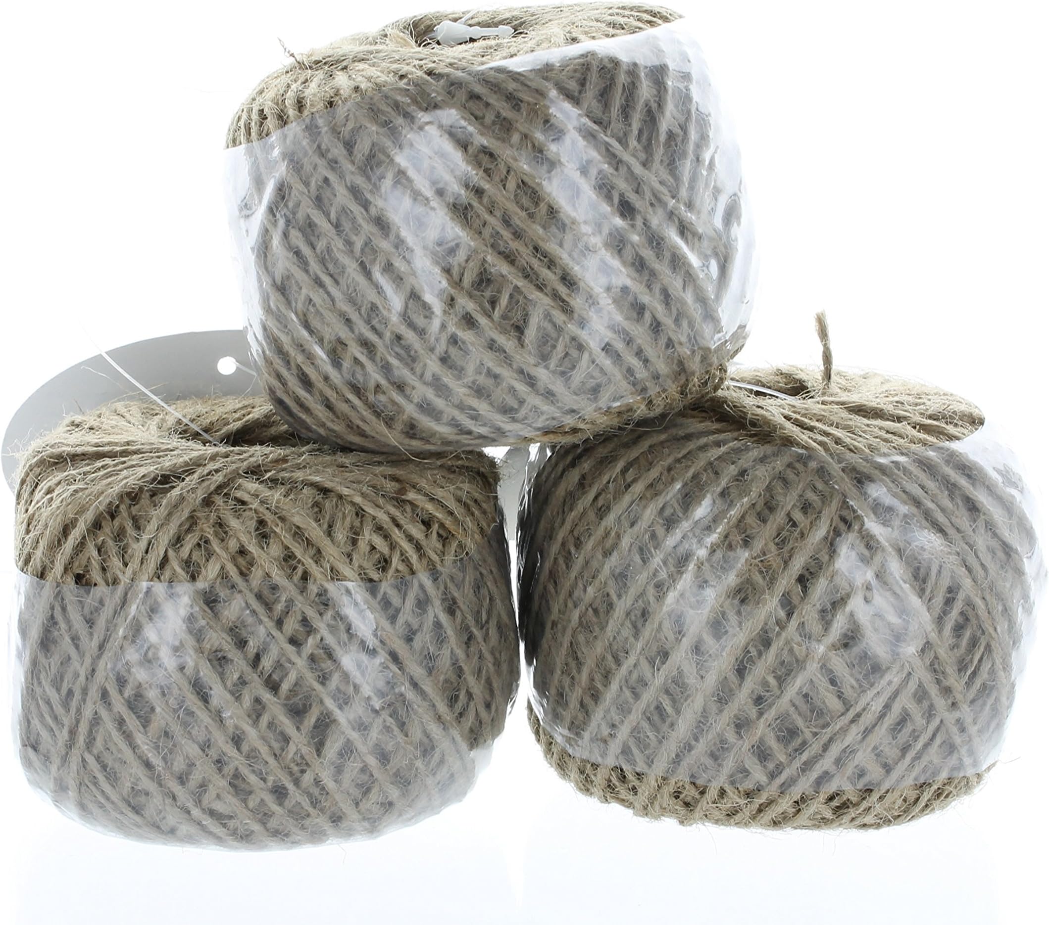 3 Balls 100g Jute Twine 76 Yards Bundle Packaging Wrapping Crafts K2892