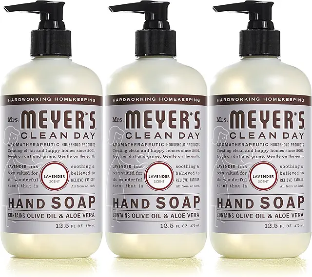 Mrs. Meyer's Lavender Hand Soap Pack of 3 - 12.5 fl oz Each