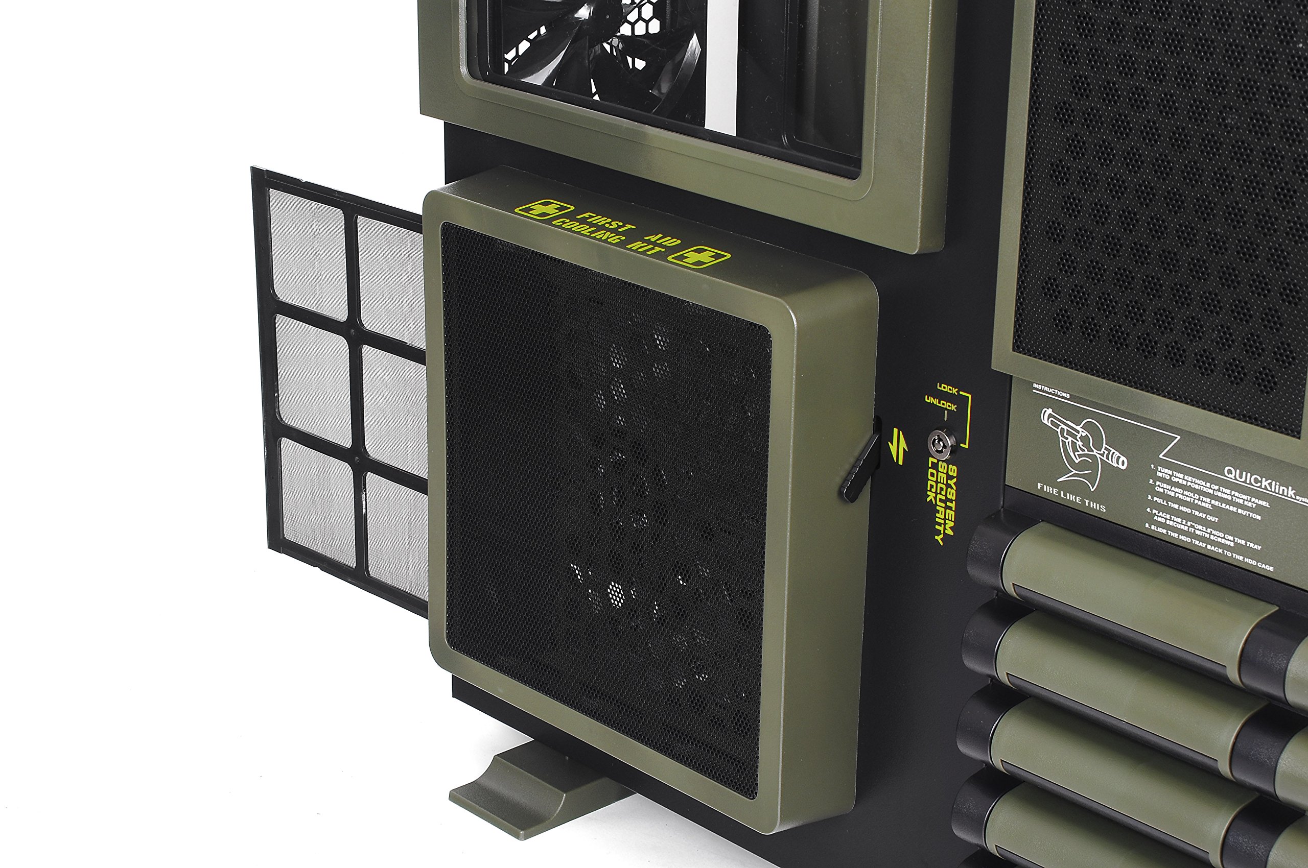 Thermaltake Level 10 GT Battle Edition Computer Cases VN10008W2N