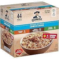 Vista 13 de Avena instantánea Quaker Immunity, paquete variado de 3 sabores, buena fuente de vitaminas C, D y zinc, granos enteros, sin sabores artificiales