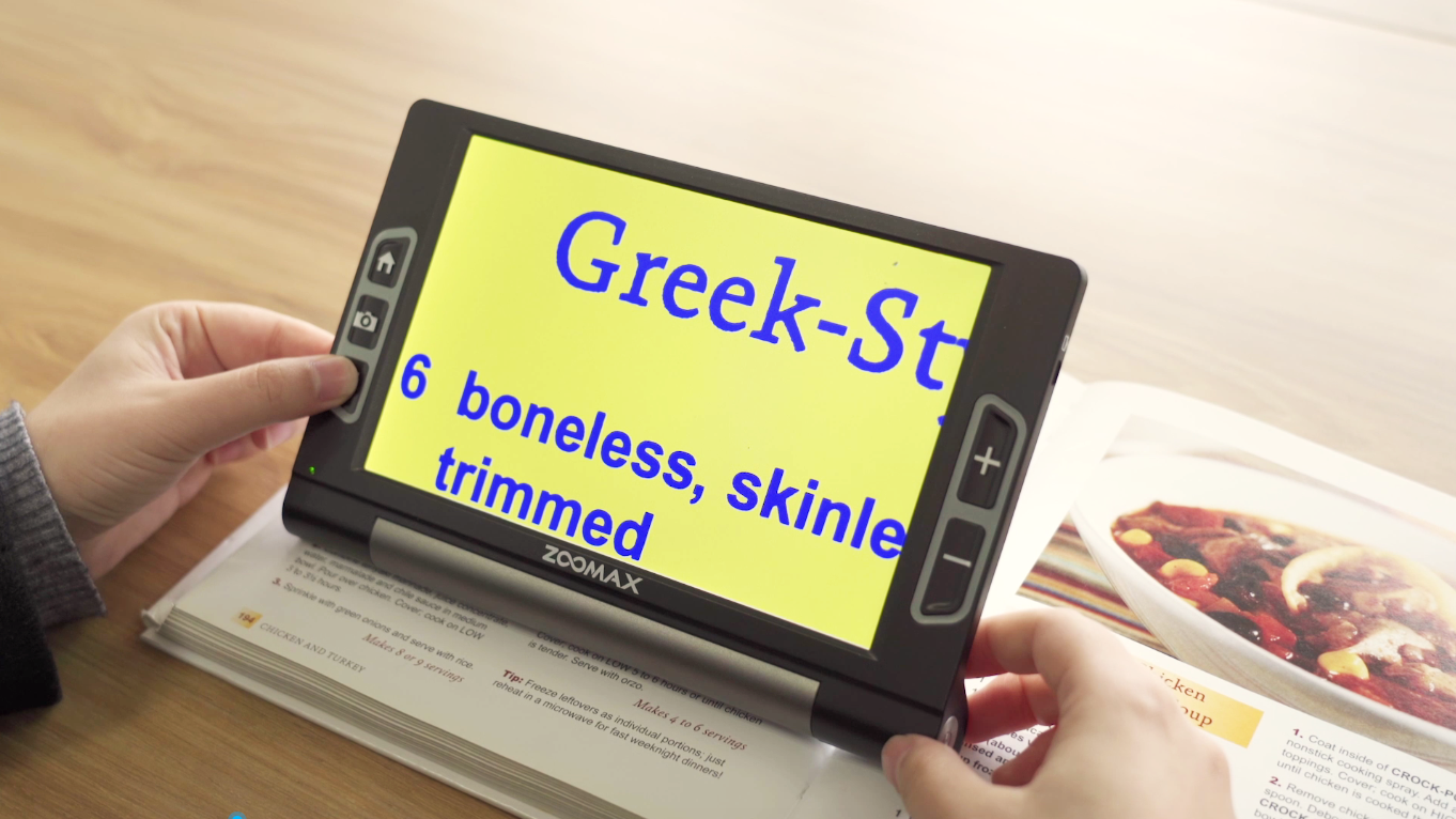 Amazon.com: Zoomax Luna 8 Handheld Video Magnifier - Portable HD