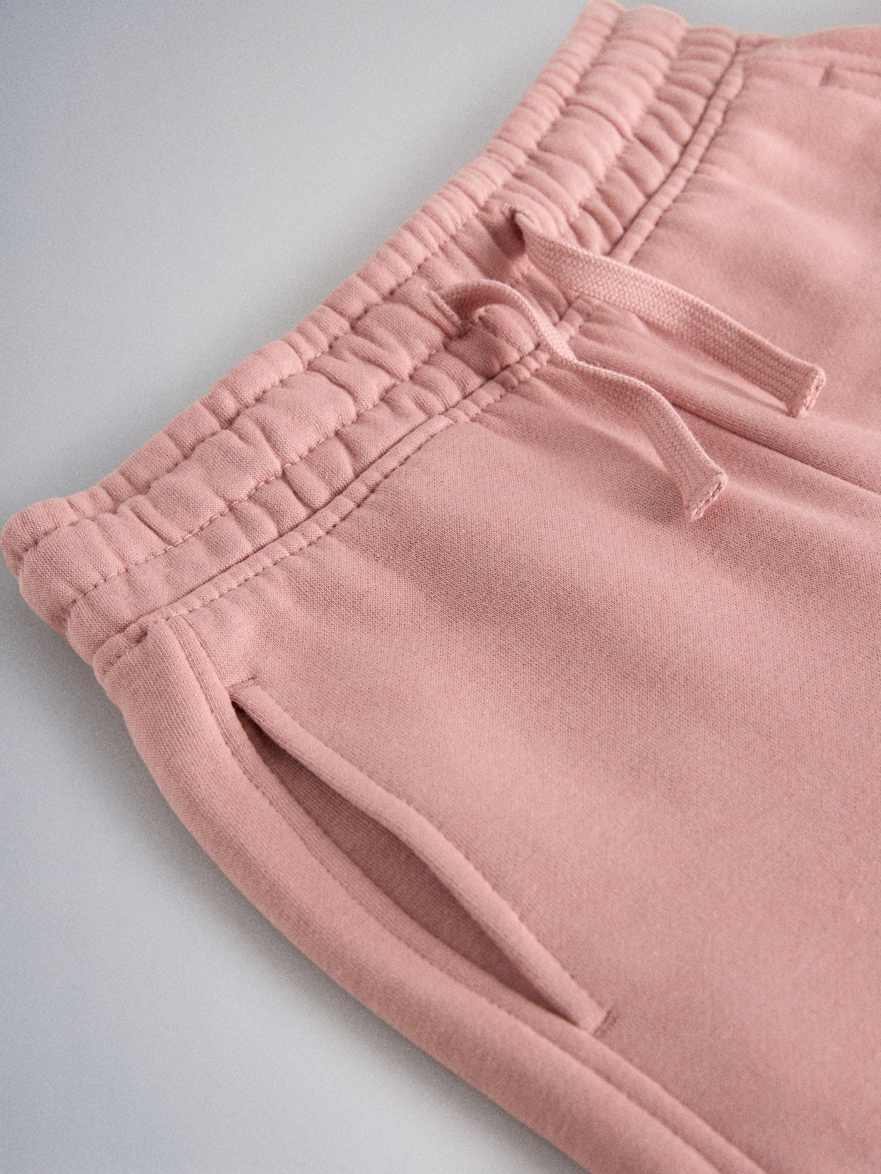 THE SET Niños Pack de 4 Pantalones Cortos de chándal de Punto