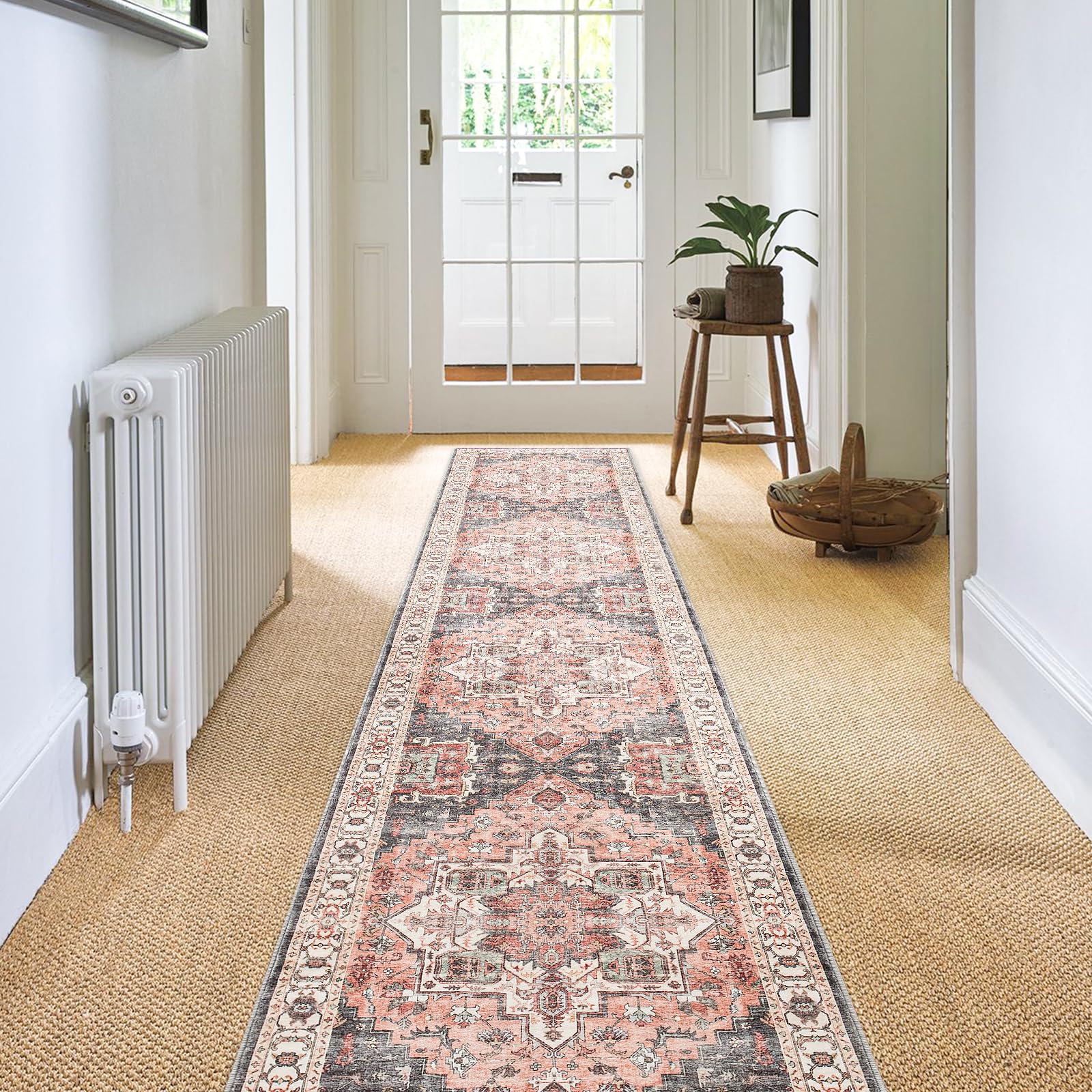 Carvapet Alfombras De Pasillo Larga 90x150cm Alfombra Corredor