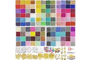 32400 Glass Seed Beads Jewelry Making Kit