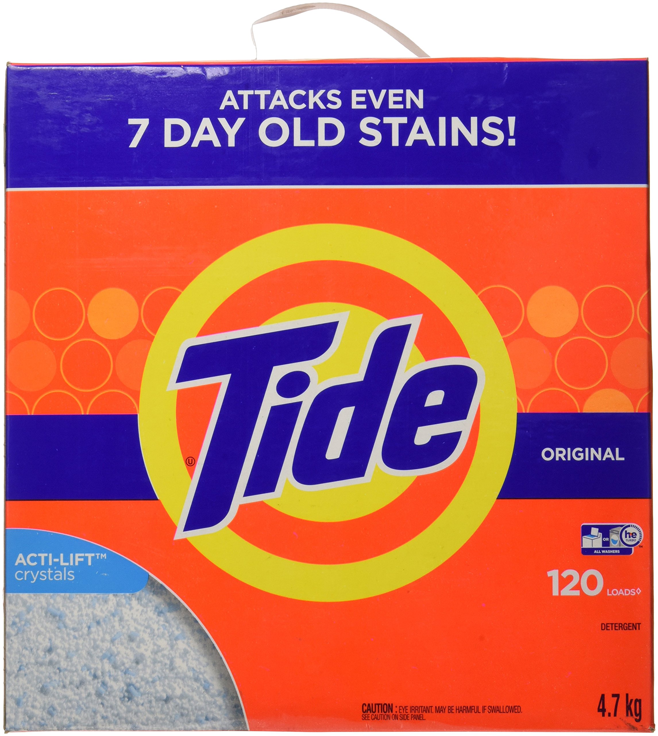 Tide Ultra Original Scent Powder, 120 Loads, 169-Ounce