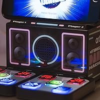 Vista 7 de Thumbs Up Retro Games Console Arcade Finger Dance Mat Máquina de consola de mano, compatible con iPhone, Samsung y otros teléfonos inteligentes