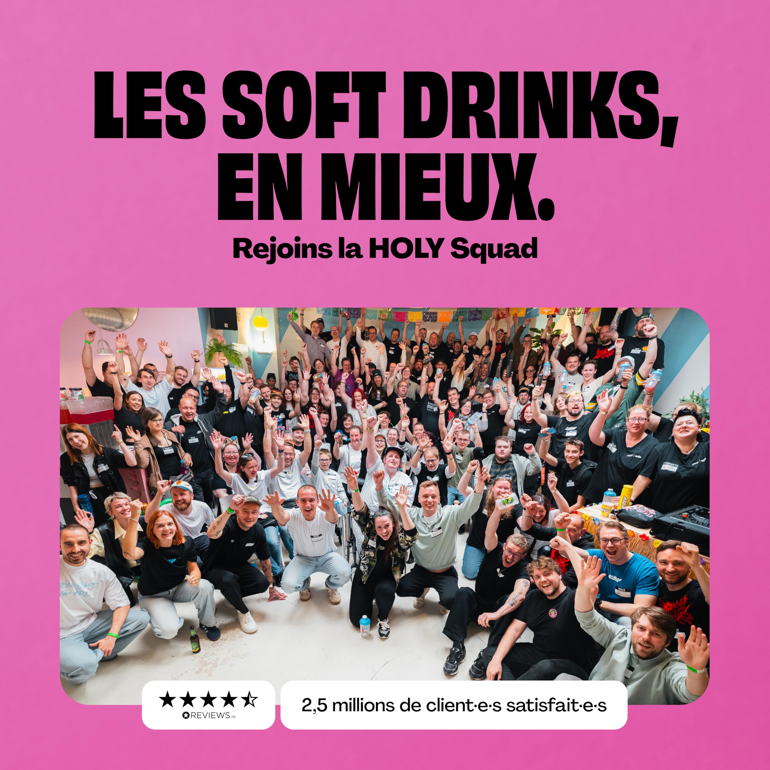 Kit de démarrage HOLY Deluxe - Énergie, thé glacé et hydratation - 57 portions dans 26 saveurs fruitées - Vegan et sans sucre, avec des arômes de fruits 100% naturels