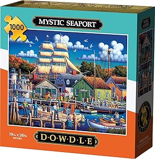 Dowdle Jigsaw Puzzle - Mystic Seaport - 1000 Piece