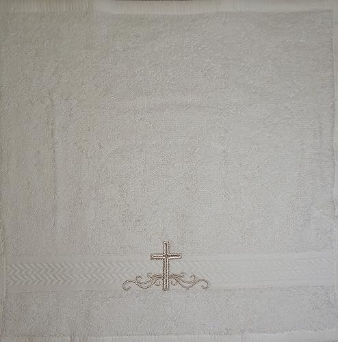 Miniatura 2 de Integrity Designs Bebé Bautismo Terry con Cruz de Plata