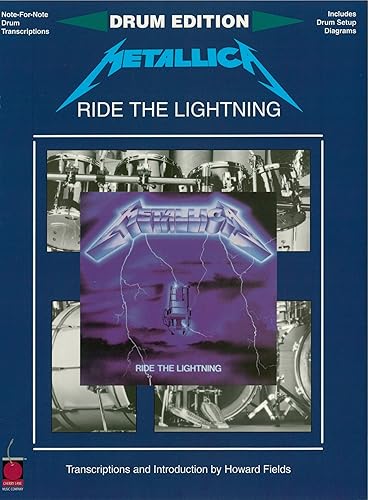 Metallica - Ride the Lightning Songbook For Drums (Percussion)