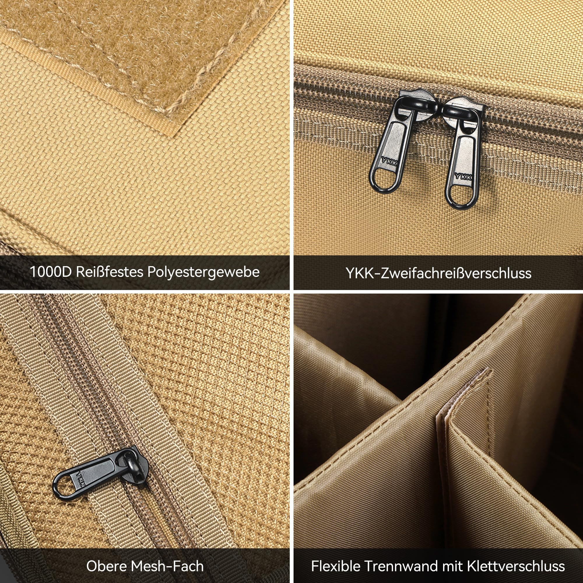Thous Winds Camping Petroleumlampe Tasche, Taktische Aufbewahrungstasche, Outdoor-Camping-Aufbewahrungstasche, Tragbarer Aufbewahrungssack für Laternen, Kochern, Gasflaschen